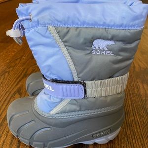 Size 11 Toddler Sorel Flurry Snow Boots
